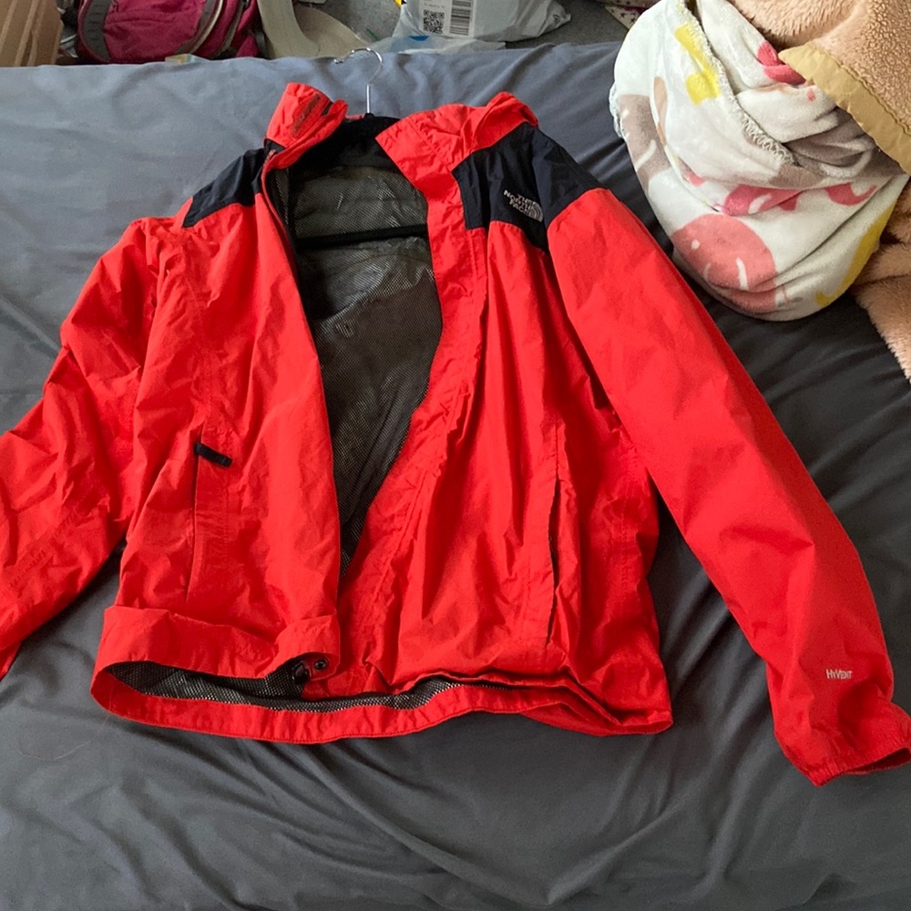 Boys XL north face raincoat